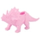 thumbnail image 1 of Maceta de cactus con temática de triceratops del Triásico (rosa) para decorar un jardín colorido, 1 of 6