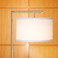 thumbnail image 4 of Brightech Lampe Intelligente Moderne sur Pied avec Lumière LED, Nickel Satiné, 4 of 8