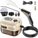 thumbnail image 1 of Limpiador a Vapor para Detalles Del Hogar y el Automóvil, Limpiador a Vapor de Mano a Presión de 2500W, Calentamiento Rápido de 15S, Salida de Vapor de 6 Niveles, Tanque de Agua de 1,2 L, 1 of 8