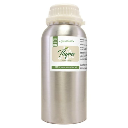 Thyme Essential Oil - 16 fl oz - Aluminum Bottle w/ Locking Cap