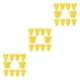 thumbnail image 3 of Yuarrent 24pcs Fly Sticker Lightweight Self-adhesive Insect Sticky Waterproof Insects Dual-sided Catcher Decal Trap Board Removable Type1 NO1, 3 of 6