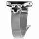 thumbnail image 2 of For GarminMove 3 Vivomove 3 Milanese Band Metal Magnetic Watch Strap Clover Decor, Size: L - Silver, 2 of 5