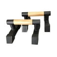 thumbnail image 3 of 2 barras de flexiones para hombres y mujeres, soportes de entrenamiento portátiles y ergonómicos. 24CMX22CMX125cm, 3 of 9