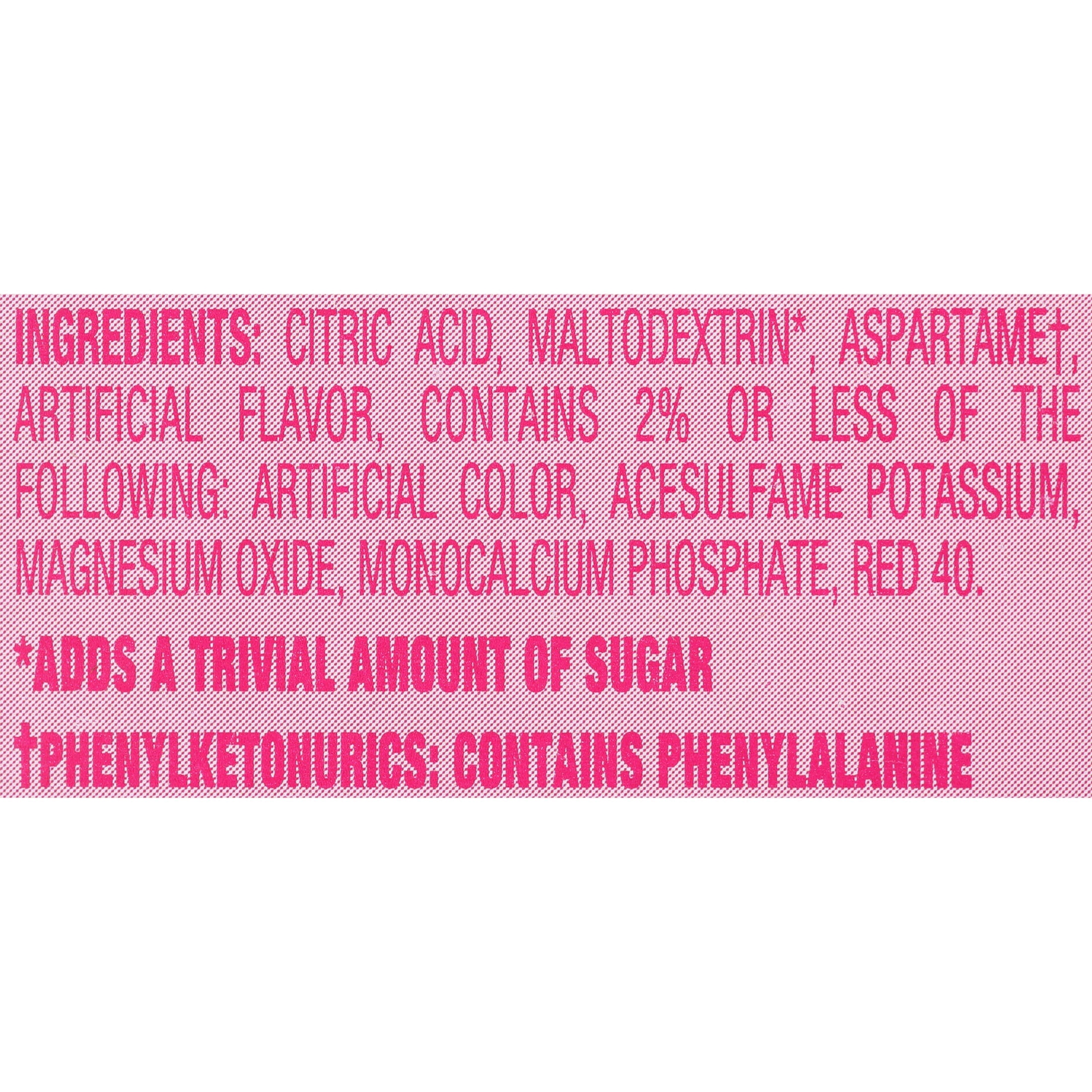 Starburst Zero Sugar Gallons-to-Go Powdered Drink Mix, All Pink Strawberry, 8 Count Gallon Pitcher Packets