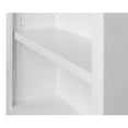 thumbnail image 3 of Modern Wood Lower Doors Bookcase Office Bookcase Fully Assembled White, 3 of 9