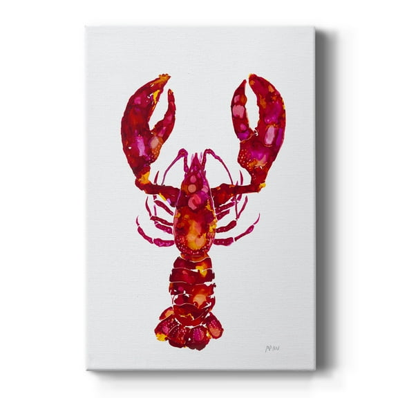 Lobster Premium Gallery Wrapped Canvas - Ready to Hang