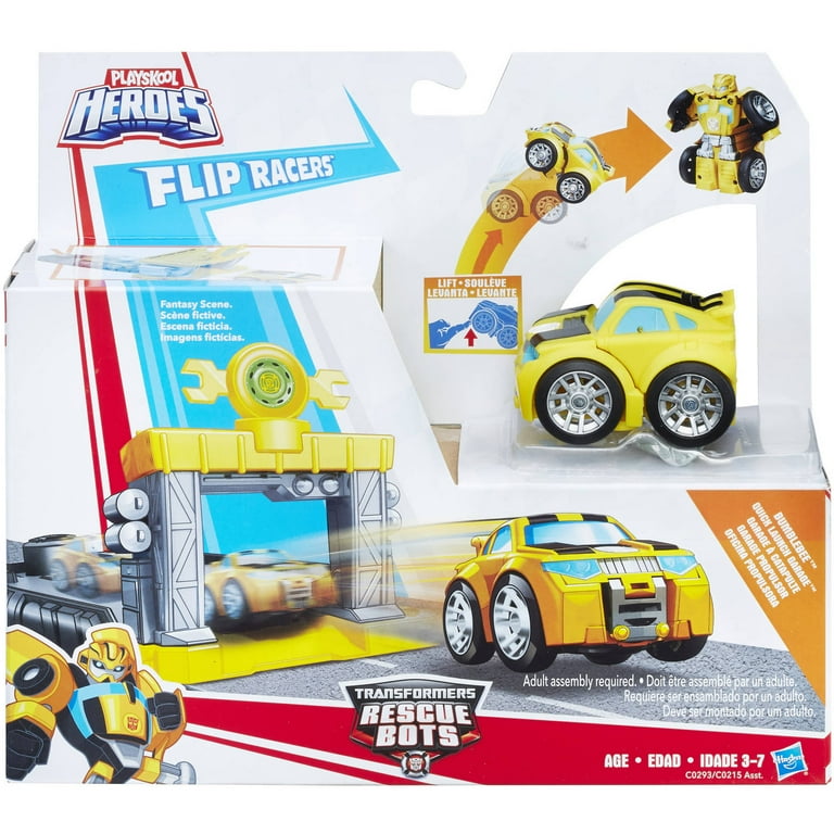 Playskool Heroes Transformers Rescue Bots Flip Racers Bumblebee