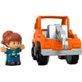 thumbnail image 6 of Fisher-Price Little People Help and Go Tow Truck & Figure Set for Toddlers, 2 Pieces, 6 of 7