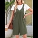 thumbnail image 2 of Overol de Punto Liso con Bolsillos Laterales para Mujer, Color Verde , Talla XXL, 2 of 9