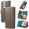 thumbnail image 1 of Case for Samsung Galaxy A53 5G Cover Leather Wallet Folio Case Book Design Flip Magnetic Closure - Grey, 1 of 5