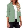 thumbnail image 2 of CAIXIA Business Casual Blazers for Women Plus Size Lightweight Open Front Long Sleeve Jackets Dressy Work Office Suit 2026,GN2, 2 of 9