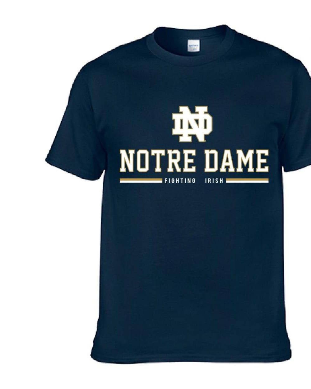 Brand ND Logo Short-Sleeved T-Shirt(Youth Large), Official Notre/ Team Logo Design/Colors - Walmart.com