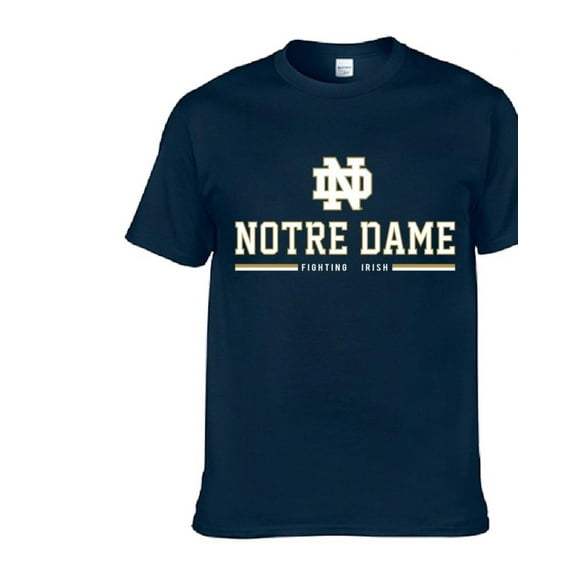 Brand New ND Logo Design Short-Sleeved T-Shirt(Youth X-Large), Official Notre/Dame Team Logo Design/Colors