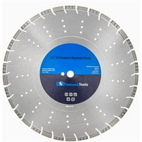 EDiamondTools 20" All Purpose Diamond Saw Blades for Reinforced Concrete, Asphalt, Granite