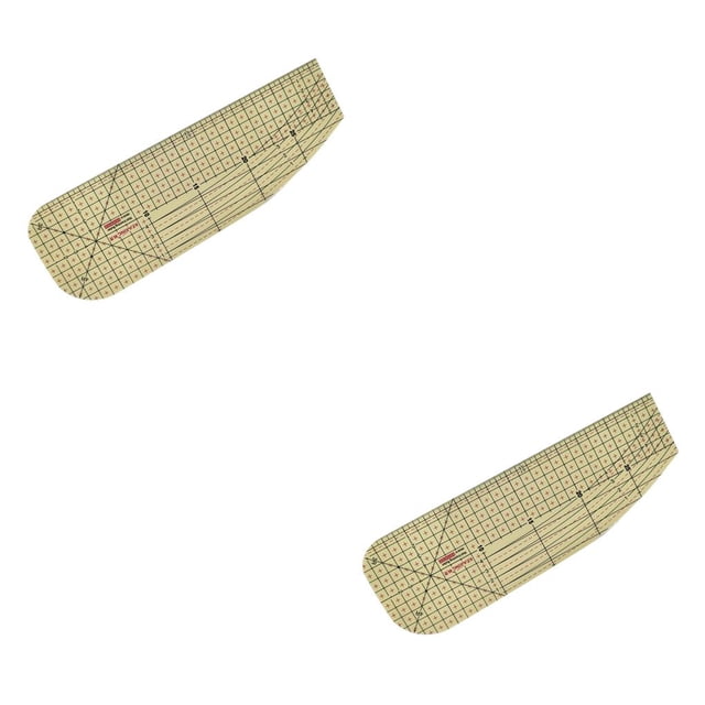 Naiovety Regla de planchado Sastre Herramienta de medición en caliente Ropa de bordado de costura para el hogar Ángulo y Type5 NO5