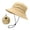 Khaki, variant on Xunmmm Unisex Bucket Hat With Adjustable Chinstrap Waterproof Packable Sun Hat Wide Brim UV Protection Fisherman Hat For Fishing Hiking Travel Dark Gray,A
