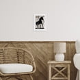 thumbnail image 2 of Equinity Horse Silhouette White Framed Print Under Glass, design by Annabelle Hall, 2 of 10
