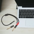 thumbnail image 4 of CHICHUMID Cable Divisor Audio Negro Con Conectores Chapados En Para Sonido Profesional Y, 4 of 7