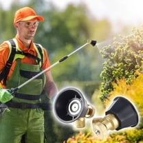 Agricultural High-Pressure Air Vortex Spraying Nozzle Adjustable Water Outlet Nozzle For Flower Grass Gardening Sprink