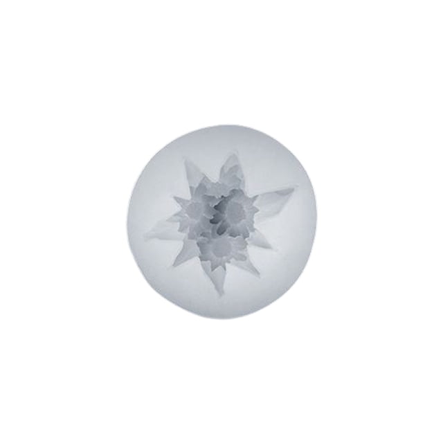 Bewildely Molde de silicona portátil para pastel de flores, Fondant, galletas de Chocolate, molde para figuras de azúcar, herramienta para Herramientas y accesorios para hornear tipo 3