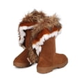 thumbnail image 4 of New Women Bumper Bamby-02 Suede Knee High Folded Fox Fur Winter Boot Size, 4 of 5