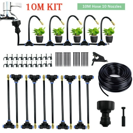 HARPI Plastic Regulated Universal Nozzle Watering Spray Garden Drip Irrigation Spray System(American Standard) for Lawn and Garden 1x universal flow