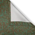 thumbnail image 6 of Ambesonne Teal and Brown Valance & Curtain, Bohemian Eastern, 55"x36", Dark Seafoam Redwood, 6 of 7