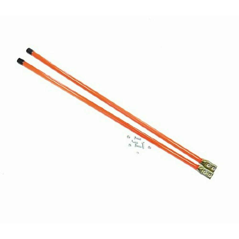 Guide Sticks Fluorescent Orange Fits Meyer Snow Plows 3/4" dia x 28