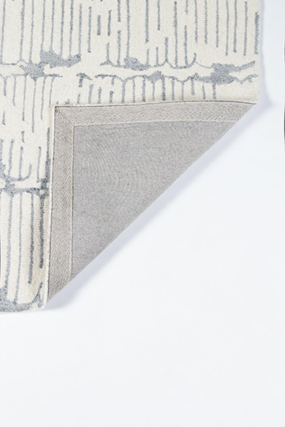 Momeni Smith Contemporary Hand Tufted Grey Area Rug 2' X 3'