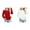 White 1PCS & Red 1PCS, variant on LUOGENLI 2 Pack Children Kids Girls Long Sleeve Crew Neck Ruched Knot Side T Shirt Top Casual Loose Tee Shirt Blouse Shirts for Girls 10-12 120
