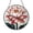 Stained Glass 5.9 Inch, variant on Stained glass lotus window piece, colorful floral design offering calming decorative appeal