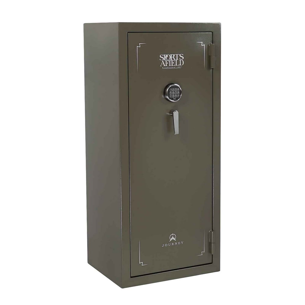 Sports Afield Journey Series 30Gun ELock Gun Safe OD Green Texture
