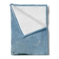 thumbnail image 2 of Landscape Soft Flannel Fleece Blanket, Old Wooden Bridge to the Blue Sea at Koh Kood Trat Thailand Exotic Beach Scenery, Cozy Plush for Indoor and Outdoor Use, 50" x 70", Blue Brown, by Ambesonne, 2 of 5