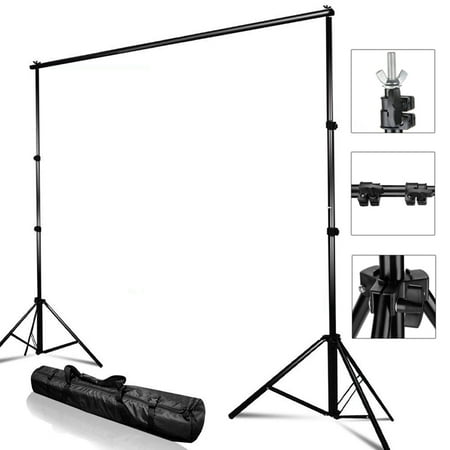Kshioe 10Ft Pro Photography Photo Backdrop Support Stand Set Background Crossbar