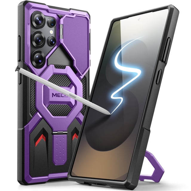 Funda magnética TONGATE con anillo para Samsung Galaxy S25 Ultra