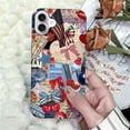 thumbnail image 4 of Case for iPhone 16 Plus, Drop Protection Hybrid 2-Layer Hard Phone Cover-Retro Summer USA Patriotic Collage, 4 of 7