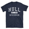 thumbnail image 1 of Hull Wisconsin Classic Established Men's Cotton T-Shirt, 1 of 1