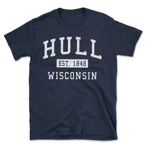 Hull Wisconsin Classic Established Men's Cotton T-Shirt