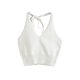 thumbnail image 1 of Txlixc Mujer Color Sólido Cuello En V Sin Mangas Halter Tops Hombro Chaleco Txlixc Sexy, 1 of 4