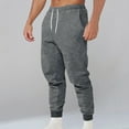thumbnail image 2 of XIYON Pants For Men Jogging Sweatpants Casual Cuffed Pants Sportswear Trousers With Pockets Loose Fit, 2 of 5