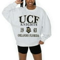 thumbnail image 2 of Women's Gameday Couture Ash UCF Knights Premium Fleece Pullover Sweatshirt, 2 of 5