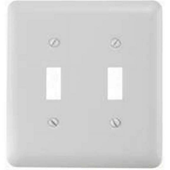 2-Toggle Plate White