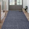 Morefany Runner Rugs Outdoor Indoor Area Rug with Rubber Backing Non