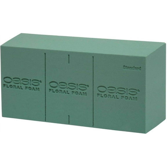 Oasis Green Foam Brick Craft Bases, 8 Count
