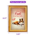 thumbnail image 5 of Every Fart is Love Note Shetland Sheepdog Guilty Face Happy Valentine's Acrylic Plaque with Wood Photo Frame Box Sheltie Dog Lover Gifts Light Box - 01016, 5 of 5