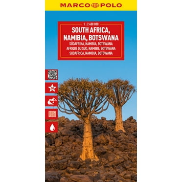 Marco Polo Maps South Africa, Namibia, Botswana Marco Polo Map, (Paperback)