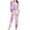 Purple, variant on Lindreshi Womens Pajama Sets 2pc Women's Long-Sleeved Pantsuit Casual Pajamas