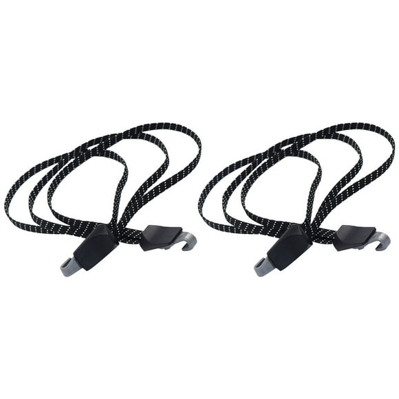 Naiovety 2 pack/lote correa de equipaje ajustable pertenencias correas de amarre de bicicleta seguras y organizadas con ganchos Ciclismo