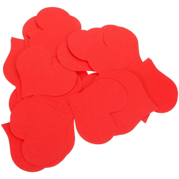 Houderco 100Ud Tarjetas Para Regalos En Rojo Con Espacio Para Mensajes Y