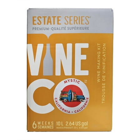 VineCo Estate Series California Mystic Wine Making Ingredient Kit